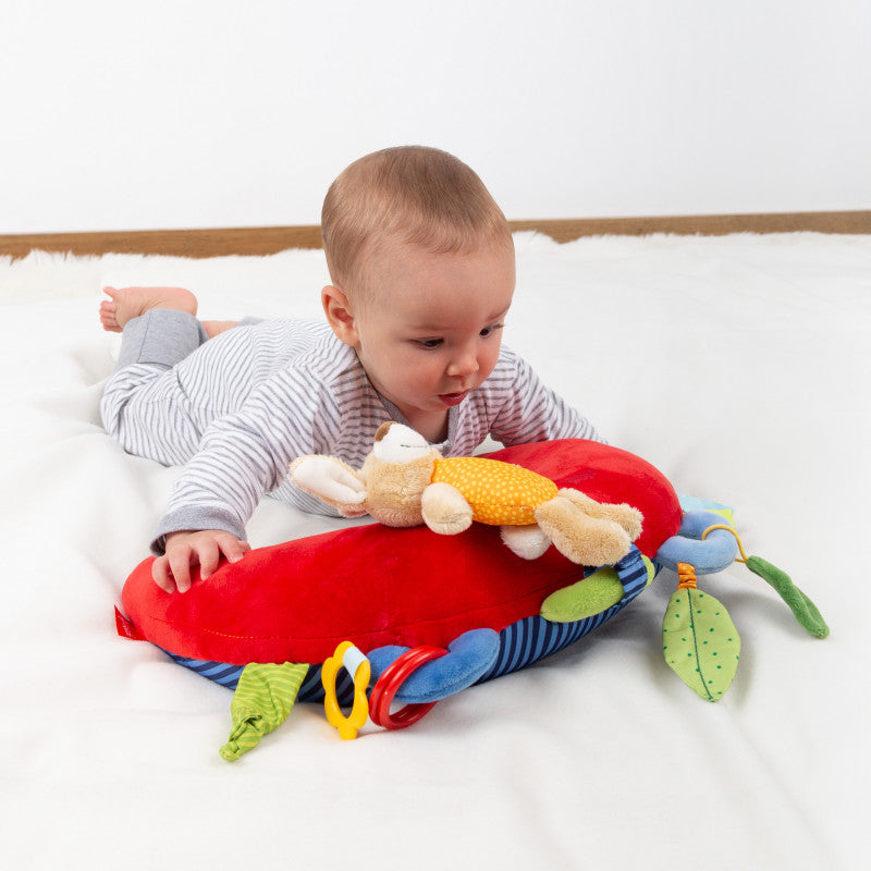 Perna rosie din plus cu activitati, Spiridusul jucaus, PlayQ Sigikid [ps:1d542158-fc0d-4b8e-8edb-1120d6274b8d]