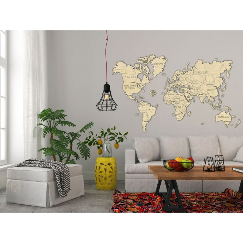 Harta lumii puzzle 3D de perete (XL) [ps:57ea17d3-b587-4b6b-a9d7-c2d4eea836fc]