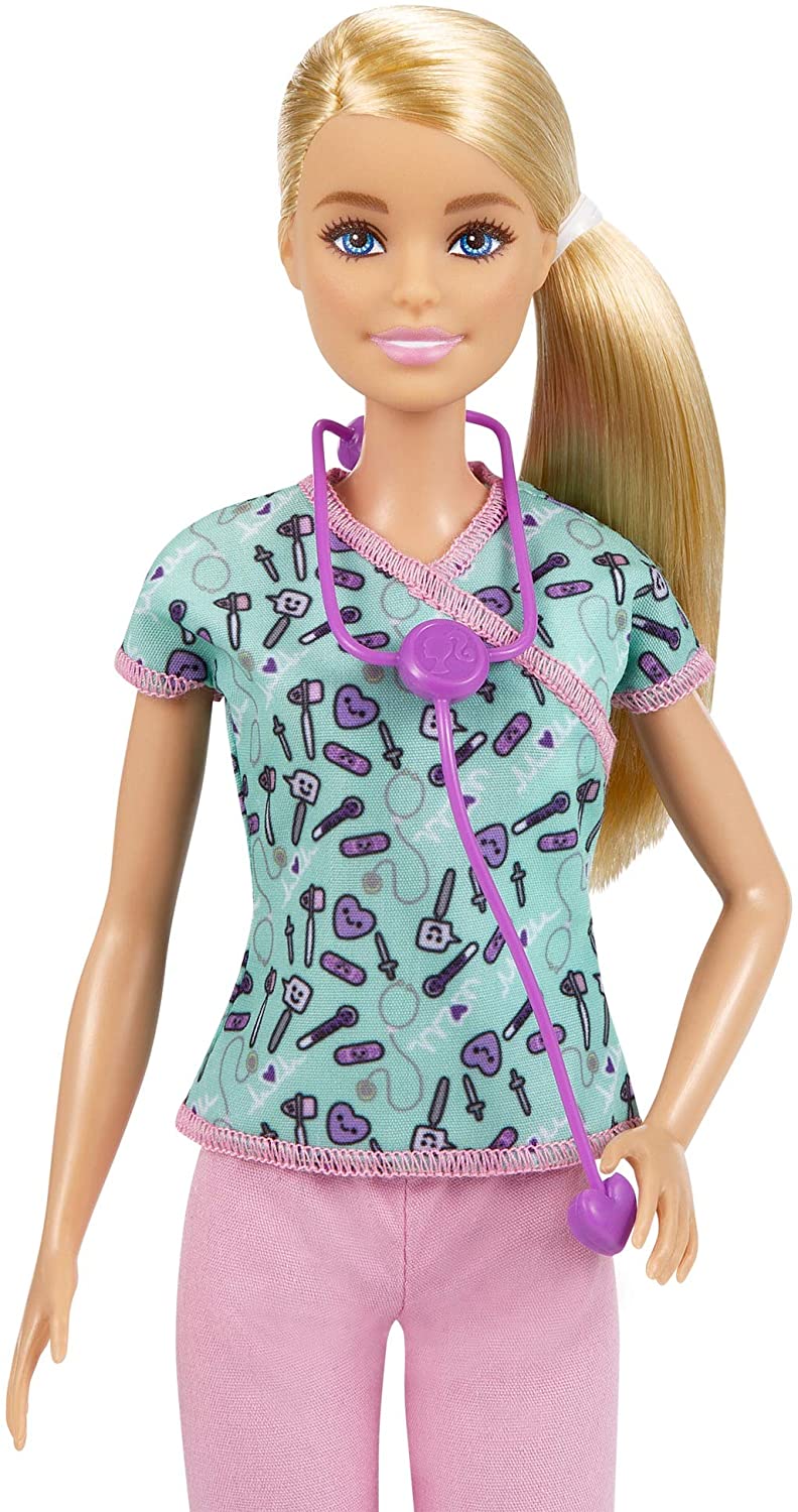 BARBIE PAPUSA CARIERE ASISTENTA MEDICALA Mattel - Imagine 7 [ps:16d6fae6-a4e8-4056-af1a-7171ef274438]