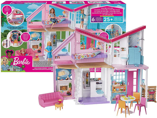 PAPUSA BARBIE CASA MALIBU Mattel - Imagine 6