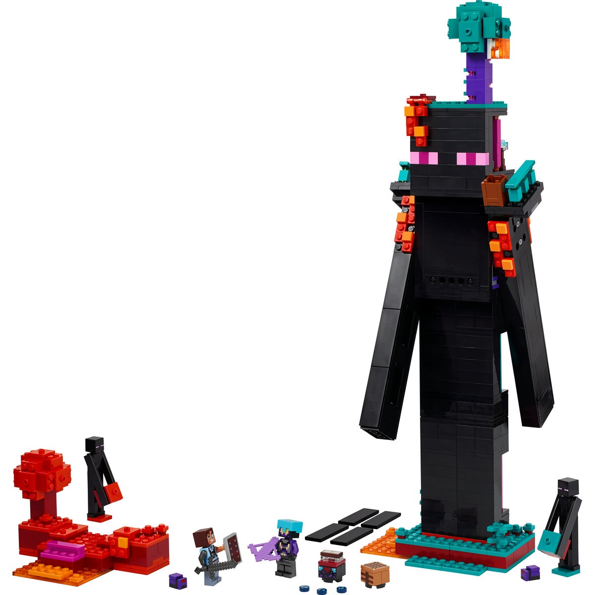 LEGO MINECRAFT TURNUL ENDERMAN 21279 - Imagine 2 [ps:5ae0e3af-eea9-4f31-81f8-18eabb824498]