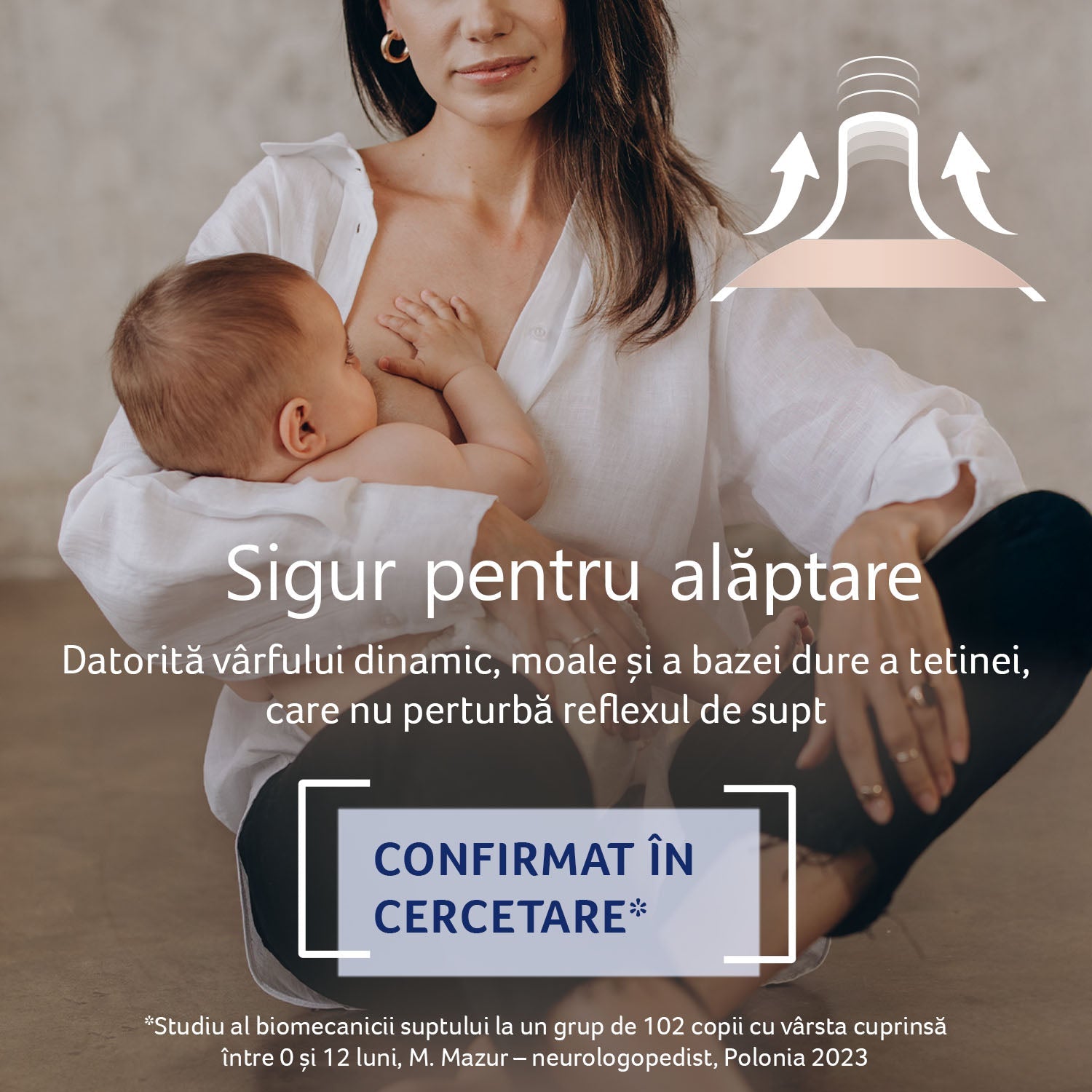 Tetina Dinamica Mammafeel Flux Mare 1 Buc - 18/734, LOVI - Imagine 6