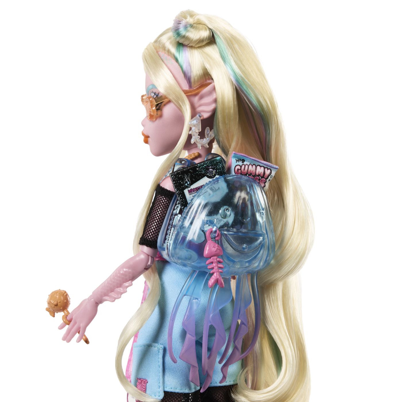 MONSTER HIGH PAPUSA LAGOONA BLUE SI PESTISORUL NEPTUNA - Imagine 6