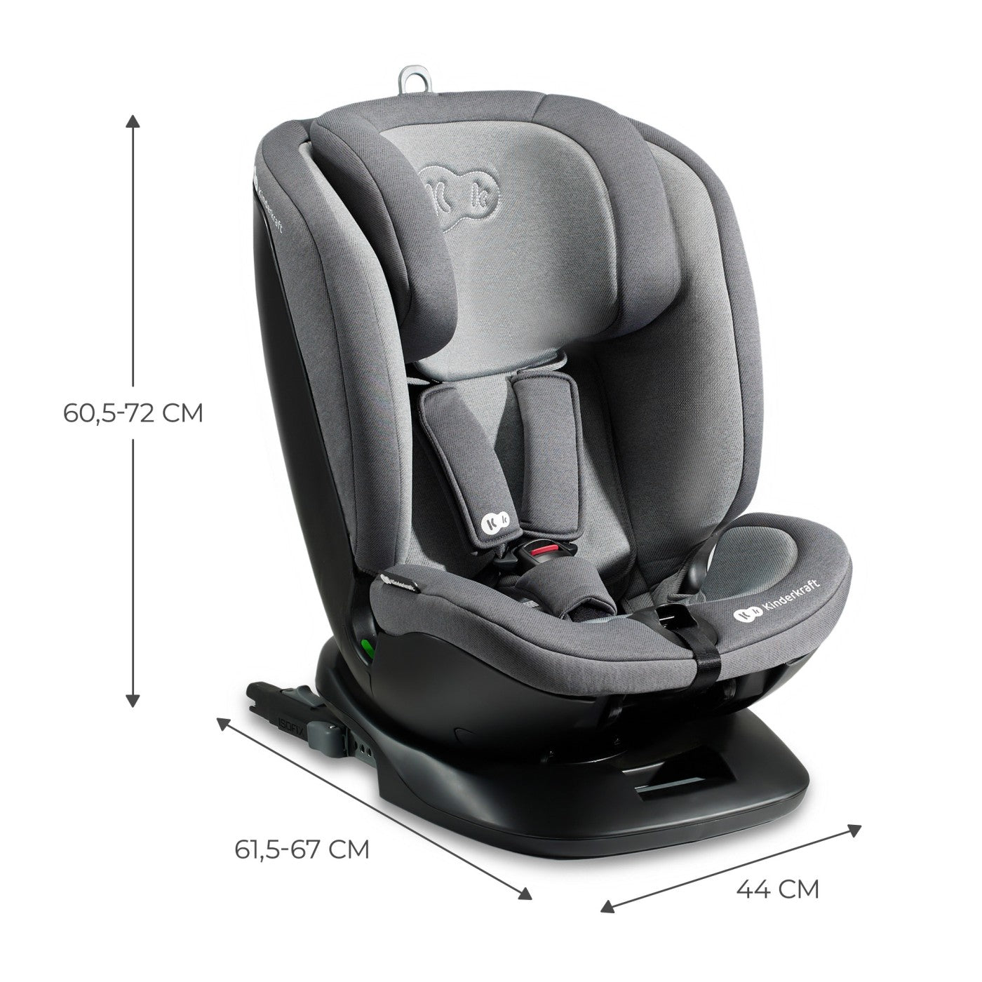 SCAUN AUTO KINDERKRAFT XPEDITION 2 I-SIZE 40-150 CM, BLACK - Gri [ps:bb8ae0cb-944b-4318-92ba-60322d30ac9e]