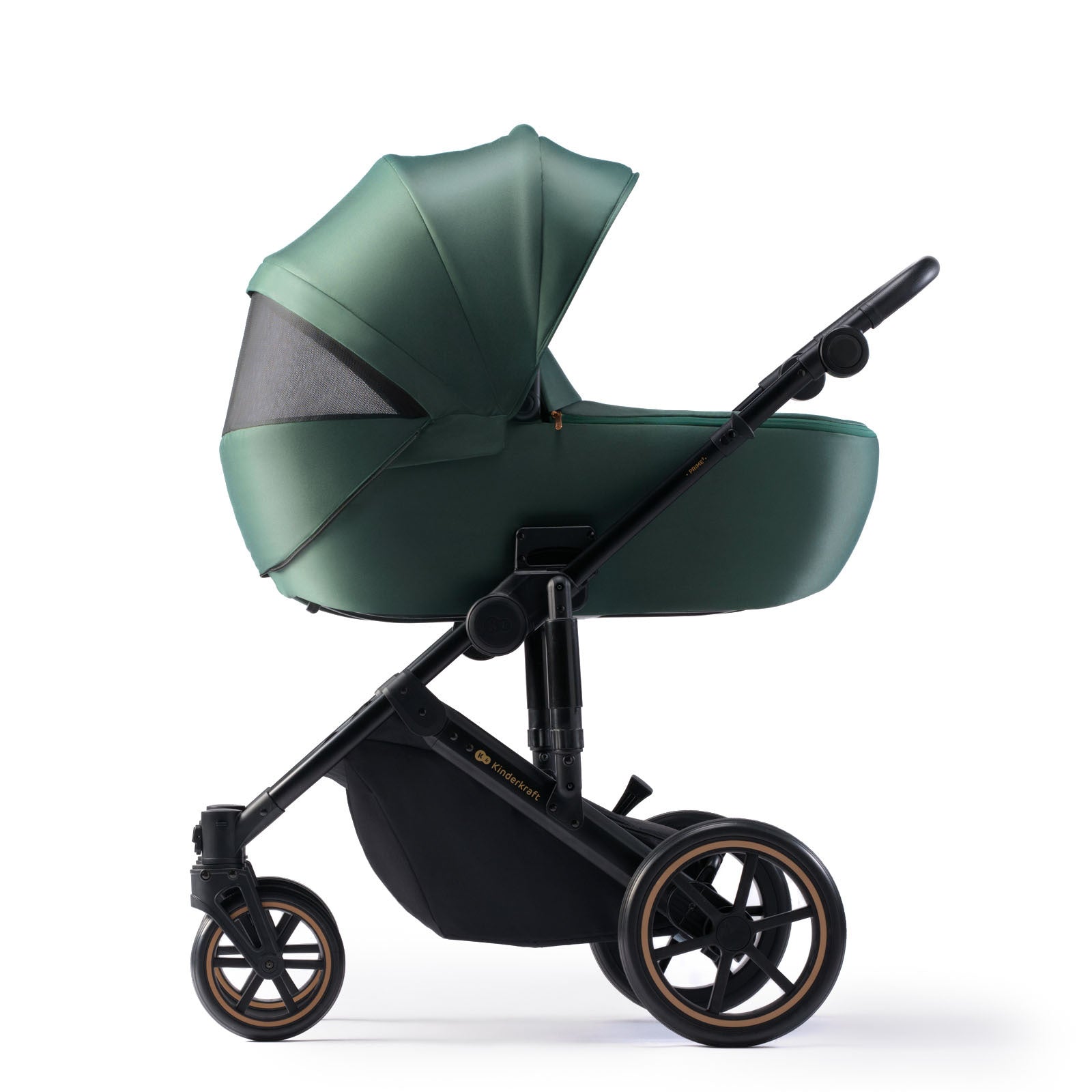 CARUCIOR 2 IN 1 KINDERKRAFT PRIME 2, DARK GREEN - Imagine 6