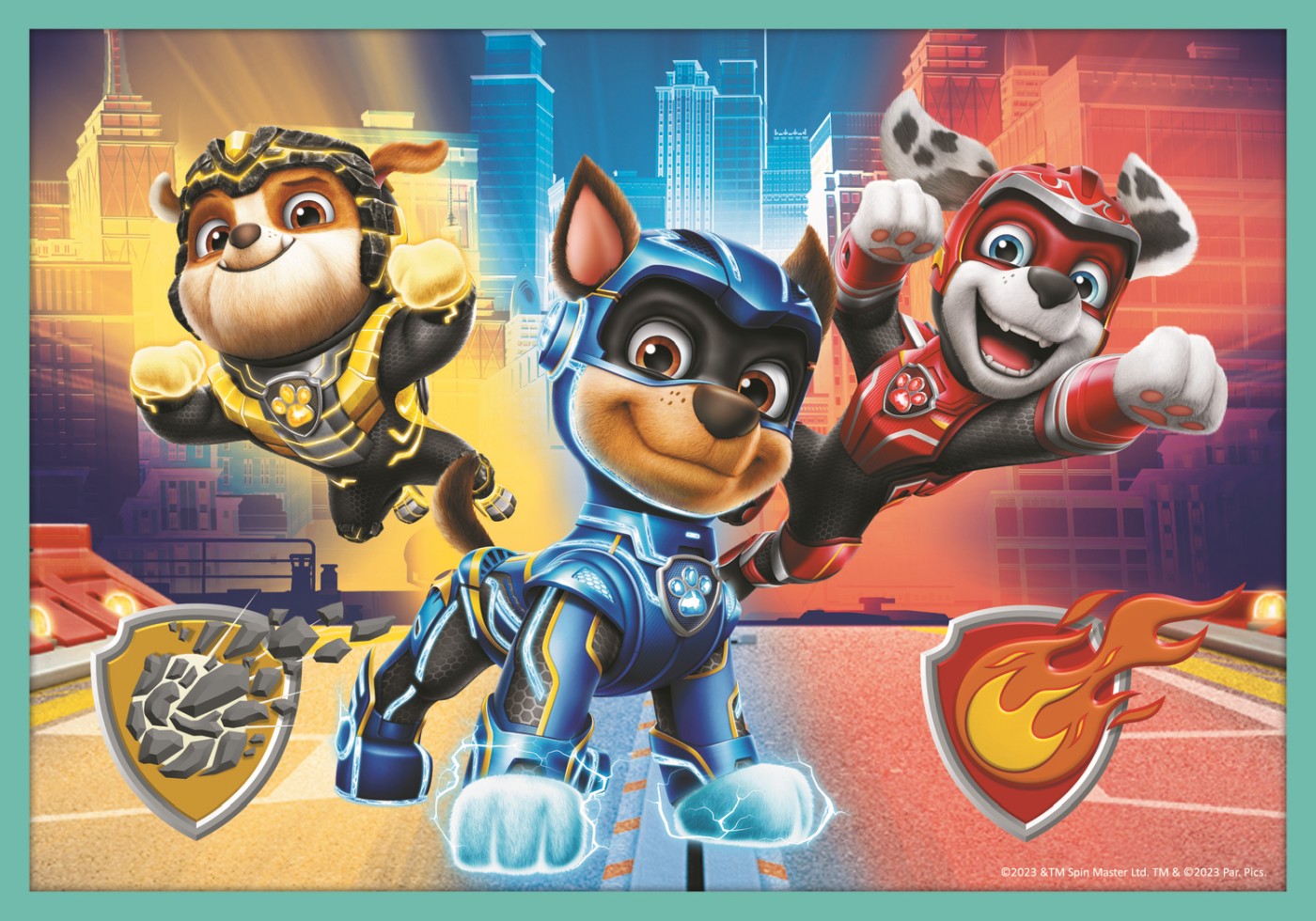 PUZZLE TREFL 10IN1 PATRULA CATELUSILOR ECHIPA CATEILOR - Imagine 6