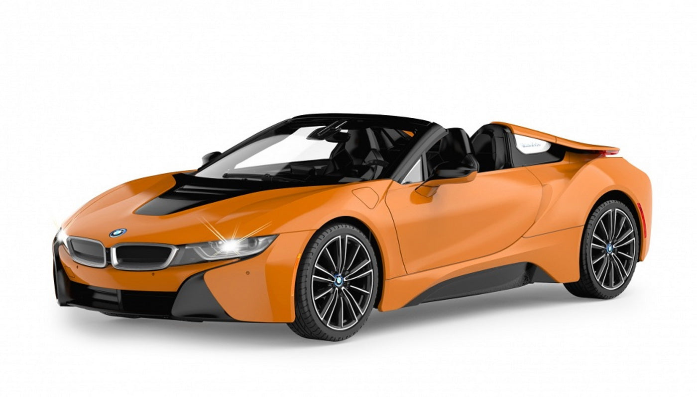 MASINA CU TELECOMANDA BMW I8 PORTOCALIE SCARA 1 LA 12 [ps:63608a46-3e51-479d-9aba-81b800b82e03]
