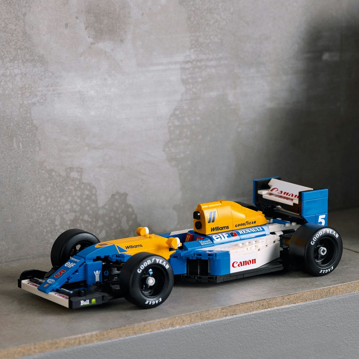 LEGO ICONS WILLIAMS RACING FW14B SI NIGEL MANSELL 10353 - Imagine 6