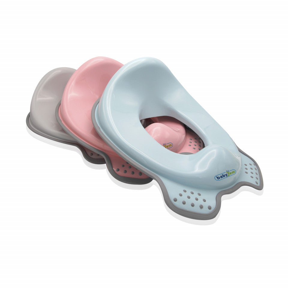Adaptor colac WC copii BabyJem (Culoare: Alb/Galben) - Bleu