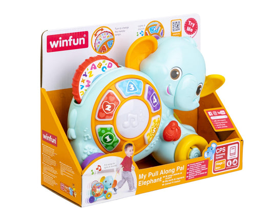 WINFUN JUCARIE DE TRAS ELEFANT CU SUNETE SI LUMINI - Imagine 6