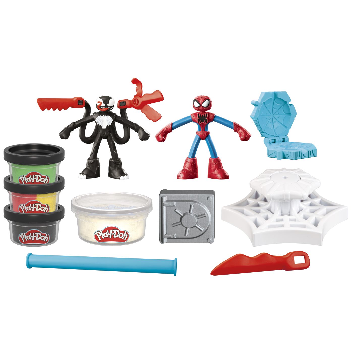 PLAY DOH SPIDERMAN SET 2 FIGURINE BATALIE CU LANSATOR SI - Imagine 2 [ps:65e13213-a73d-4a2c-95d4-0e951f79e0cd]