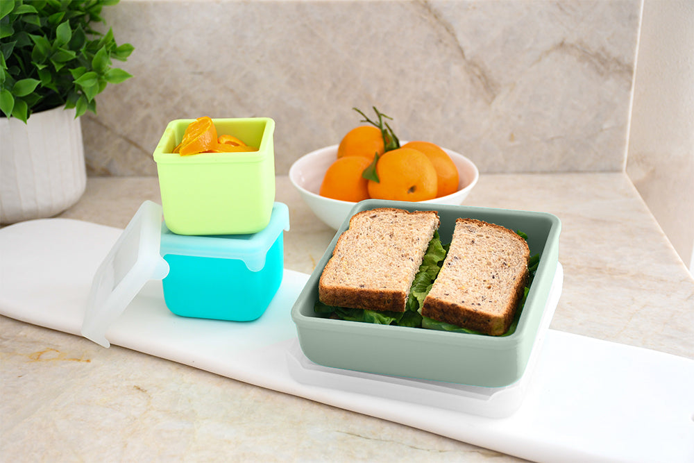 RECIPIENT SILICON PENTRU SANDWICH, MELII, BLUE - Sage