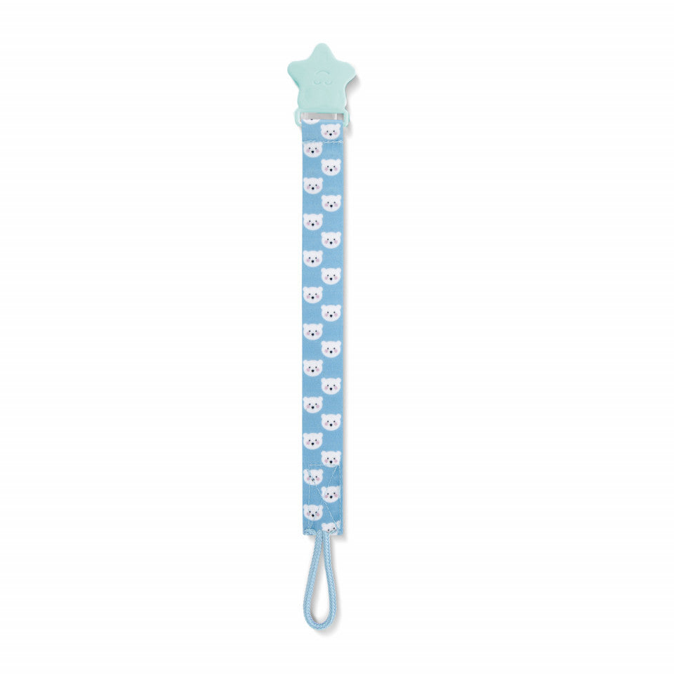 Lantisor pentru suzeta din material textil BabyJem Bear (Culoare: Roz) [ps:653b5894-2795-41c4-afc3-5b456a2351a6]