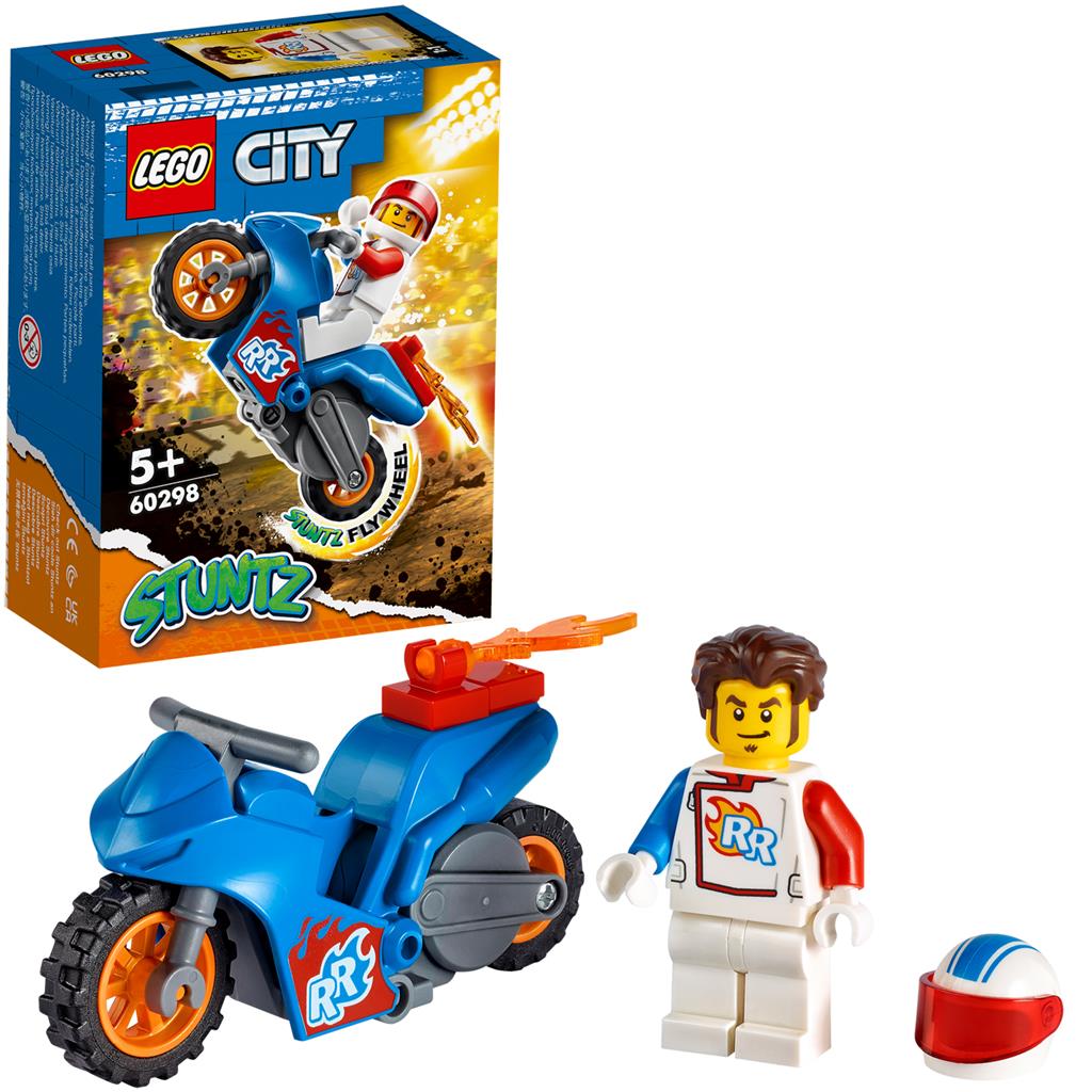 LEGO CITY MOTOCICLETA DE CASCADORIE-RACHETA 60298 - Default Title (6) [ps:53adc643-e913-44bc-8e4e-d1677da13d99]
