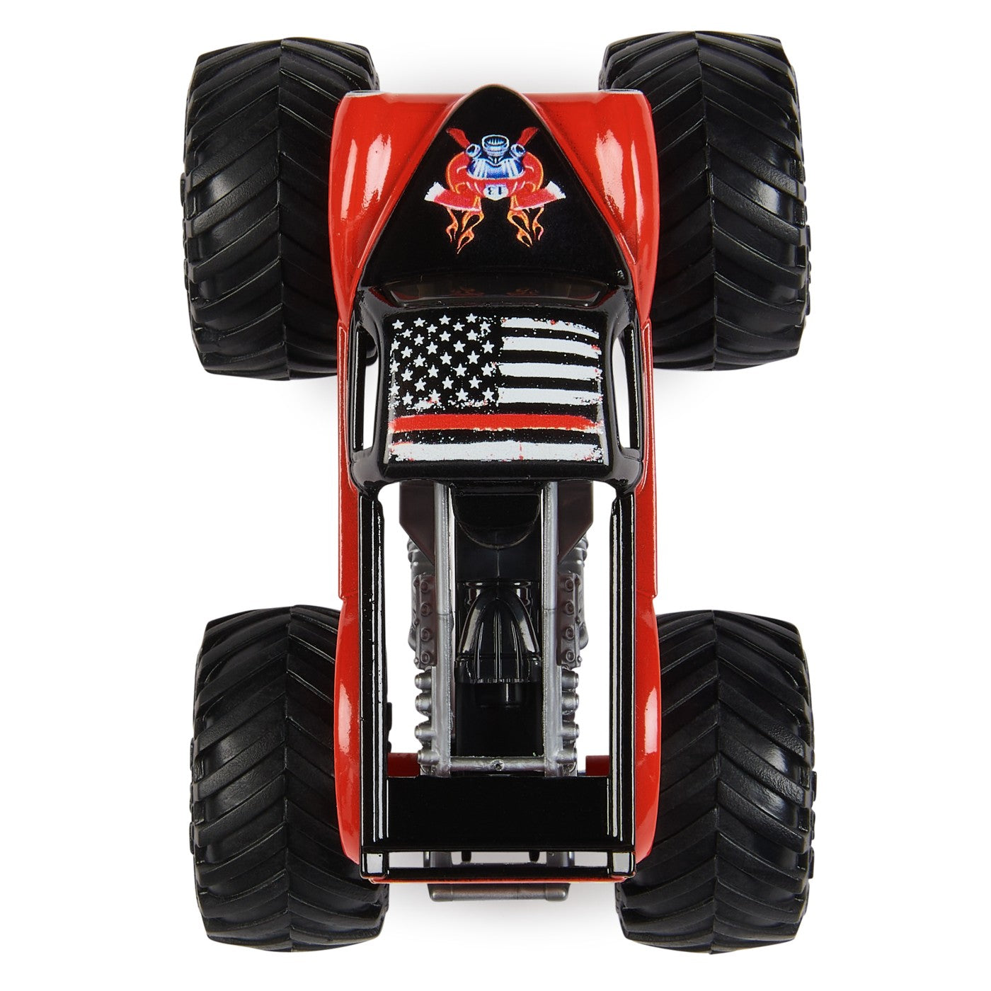 MONSTER JAM MASINUTA METALICA ZOMBIE SCARA 1 LA 64 Spin - Axe (6) [ps:d0095aa2-354c-49a4-80c7-3f7c81639bbe]