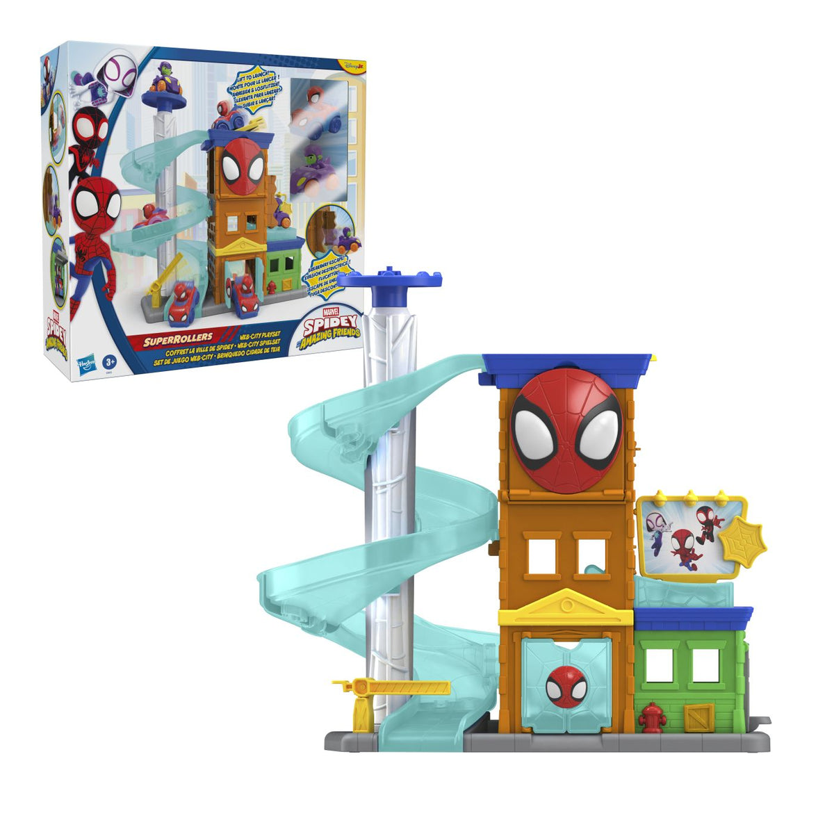 Set Joacă Marvel Spidey Super Rollers Web City - Hasbro - Default Title (6) [ps:73a36917-32b1-4277-a073-e7a38c050881]