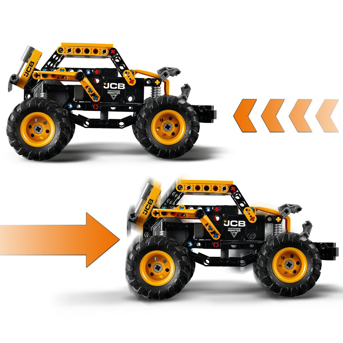 LEGO TECHNIC MONSTER JAM DIGATRON PULL-BACK 42199 - Imagine 6
