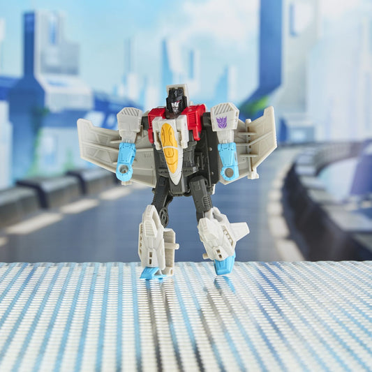 TRANSFORMERS CYBERWORLD ROBOT STARSCREAM CONVERTIBIL - Imagine 6