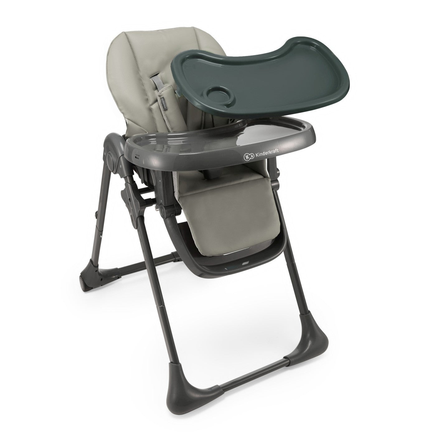 SCAUN DE MASA KINDERKRAFT TUMMIE, PLIABIL, GREEN - Gri