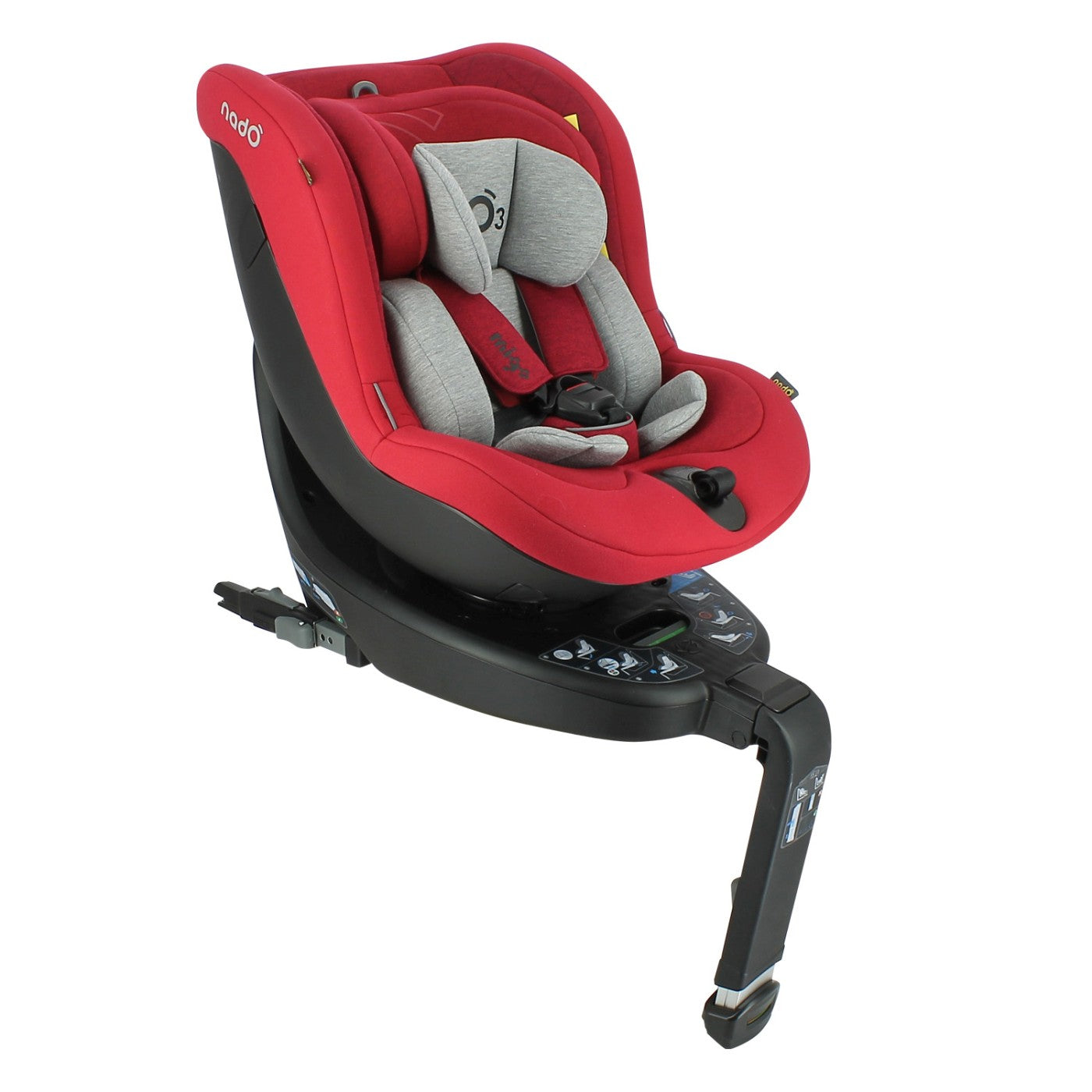 SCAUN NADO O3, 40-105 CM, DARK GREY TEAM TEX - Imagine 6