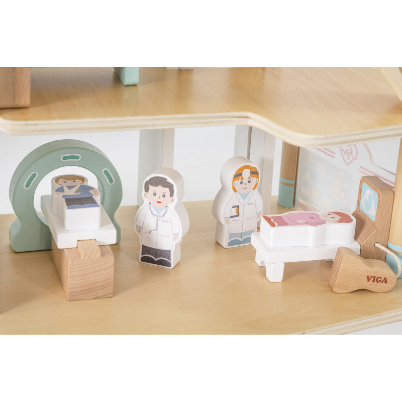 Set de Joaca Spital cu 3 Etaje, Viga [ps:b57474ba-0361-45d9-8958-02b84fa218a6]