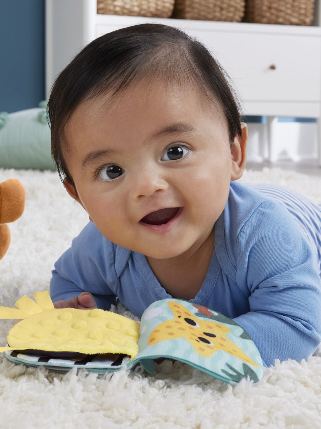 FISHER PRICE JUCARIE SENZORIALA 2 IN 1 TUMMY TIME VIDRA - Imagine 6 [ps:0a6e73e3-56fe-421d-a875-48b89f1bd6c2]