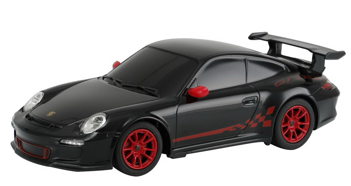 MASINA CU TELECOMANDA PORSCHE GT3 RS NEGRU RS SCARA 1 LA - Negru