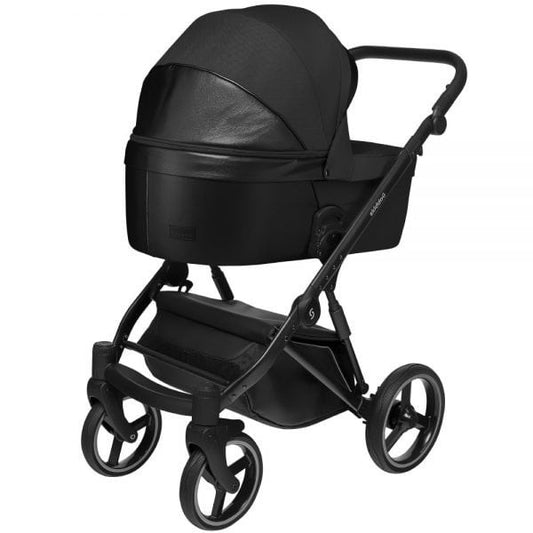 Carucior 2 in 1 Skiddou Oslo+, Onyx, Negru - Imagine 6