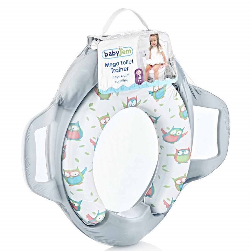 Reductor moale pentru toaleta BabyJem (Culoare: Roz) [ps:23f7e42a-1503-48f4-bea0-470bbca869e7]
