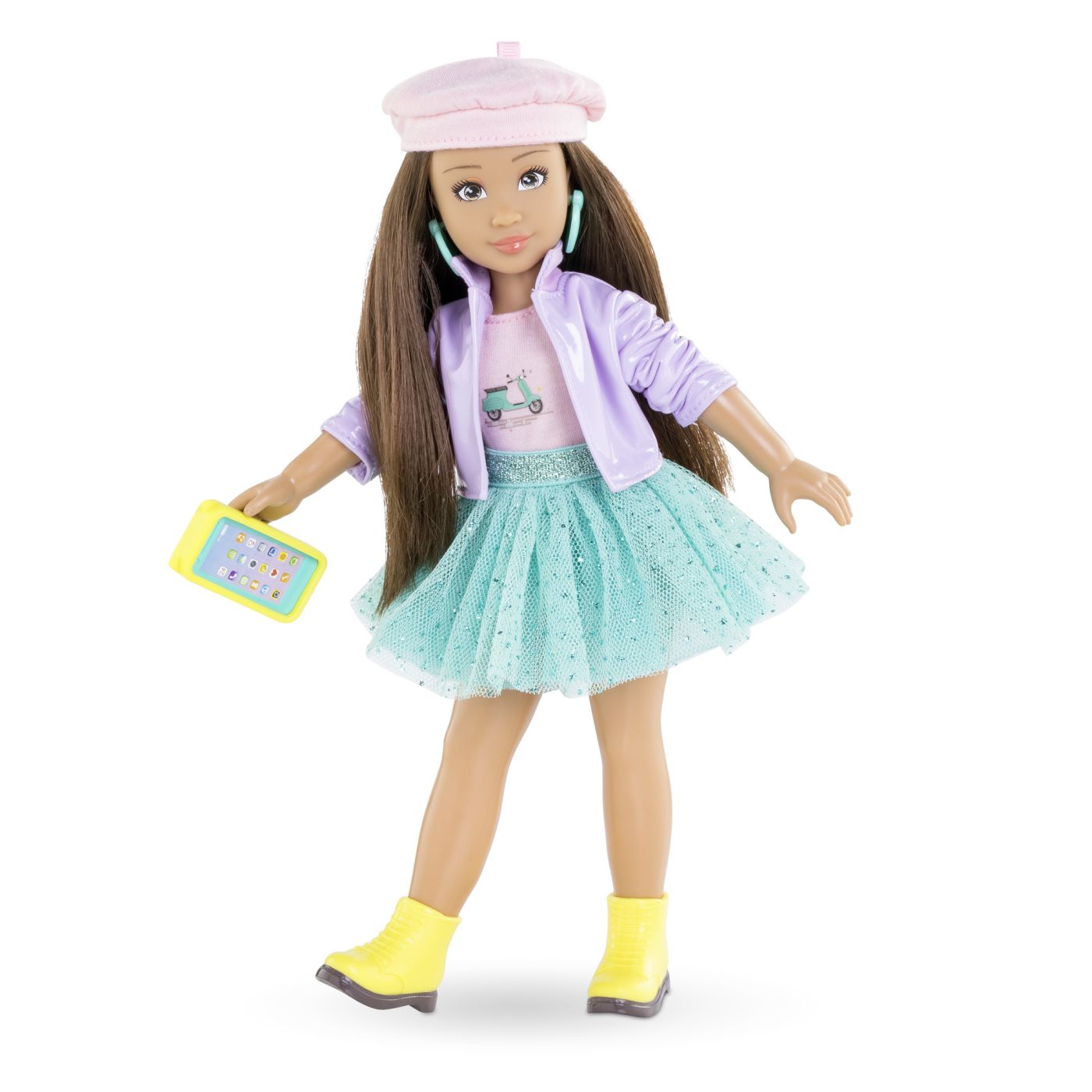 COROLLE SET SAPTAMANA MODEI LA MILANO PAPUSA LUNA 28CM Simba - Imagine 6
