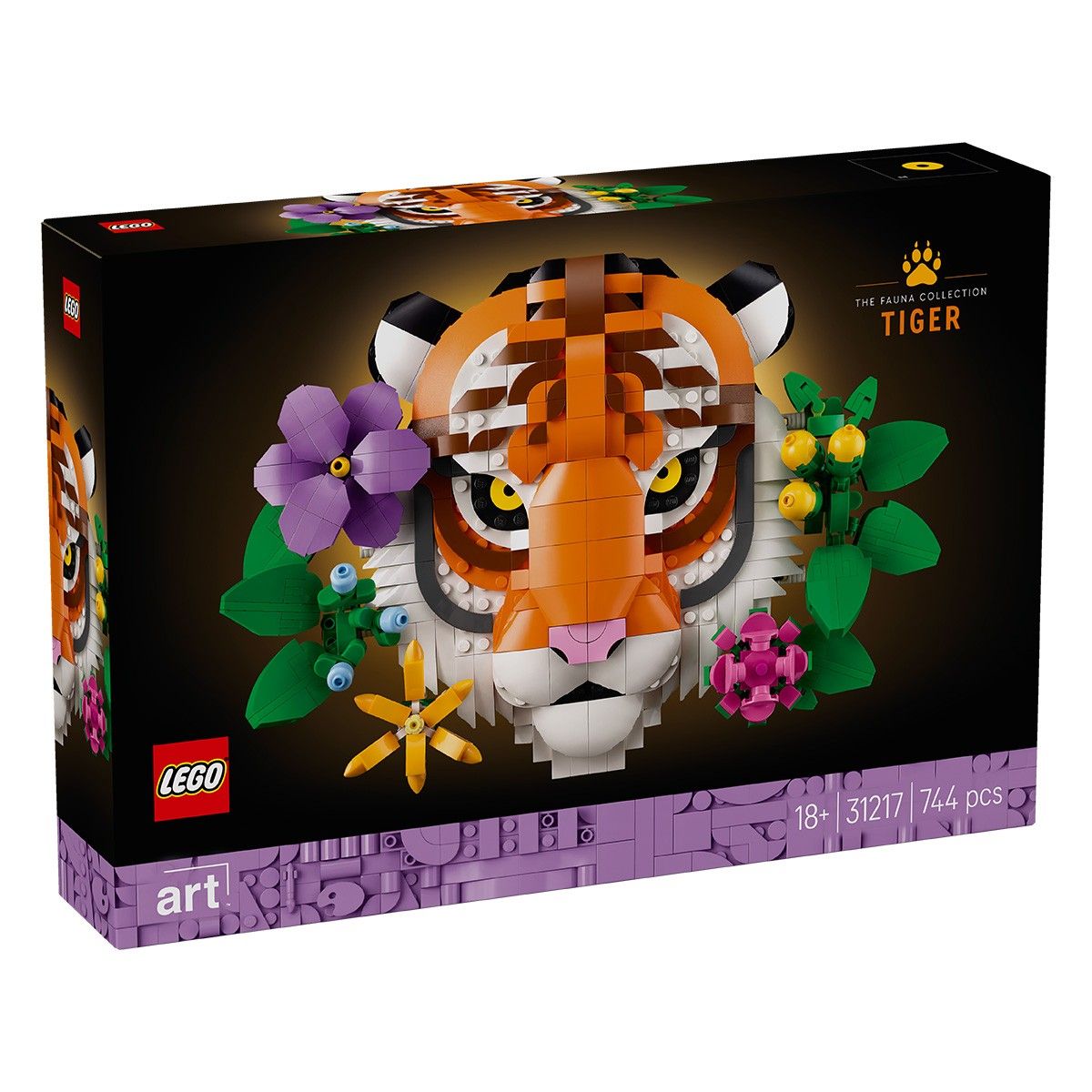 LEGO ART COLECTIA DE FAUNA TIGRU 31217 - Imagine 2 [ps:bdd51676-2099-4667-8e5e-b2f4e81f70a9]