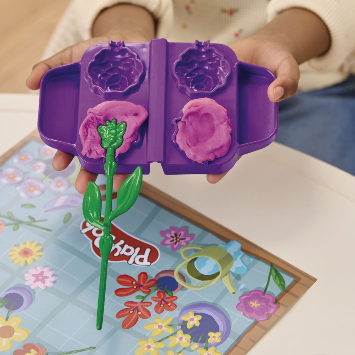 Play-Doh Set Creații Flori Hasbro - Jucărie de Modelaj - Default Title (6) [ps:cd0a184b-9986-41ad-81c1-e4c56f951e2a]