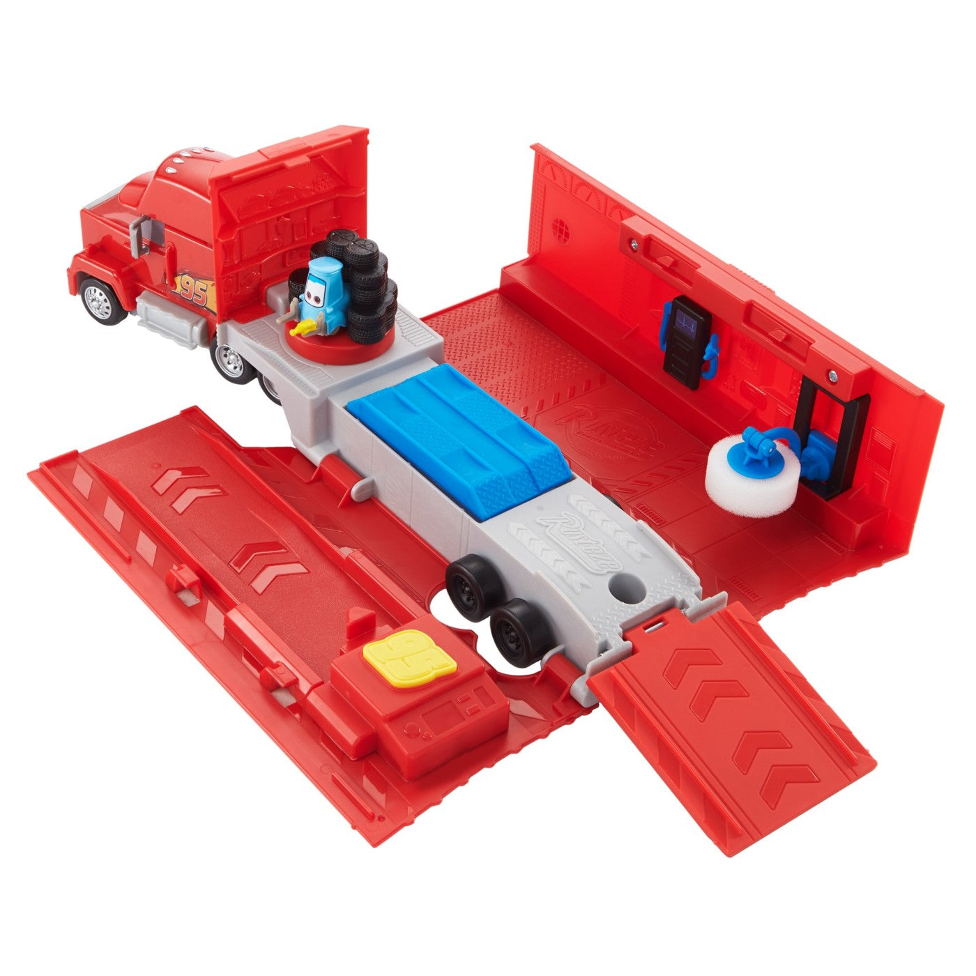 CARS SET DE JOACA SERVICE MOBIL Mattel - Imagine 8 [ps:0416359b-bafd-477d-b8f5-dff54d40b517]