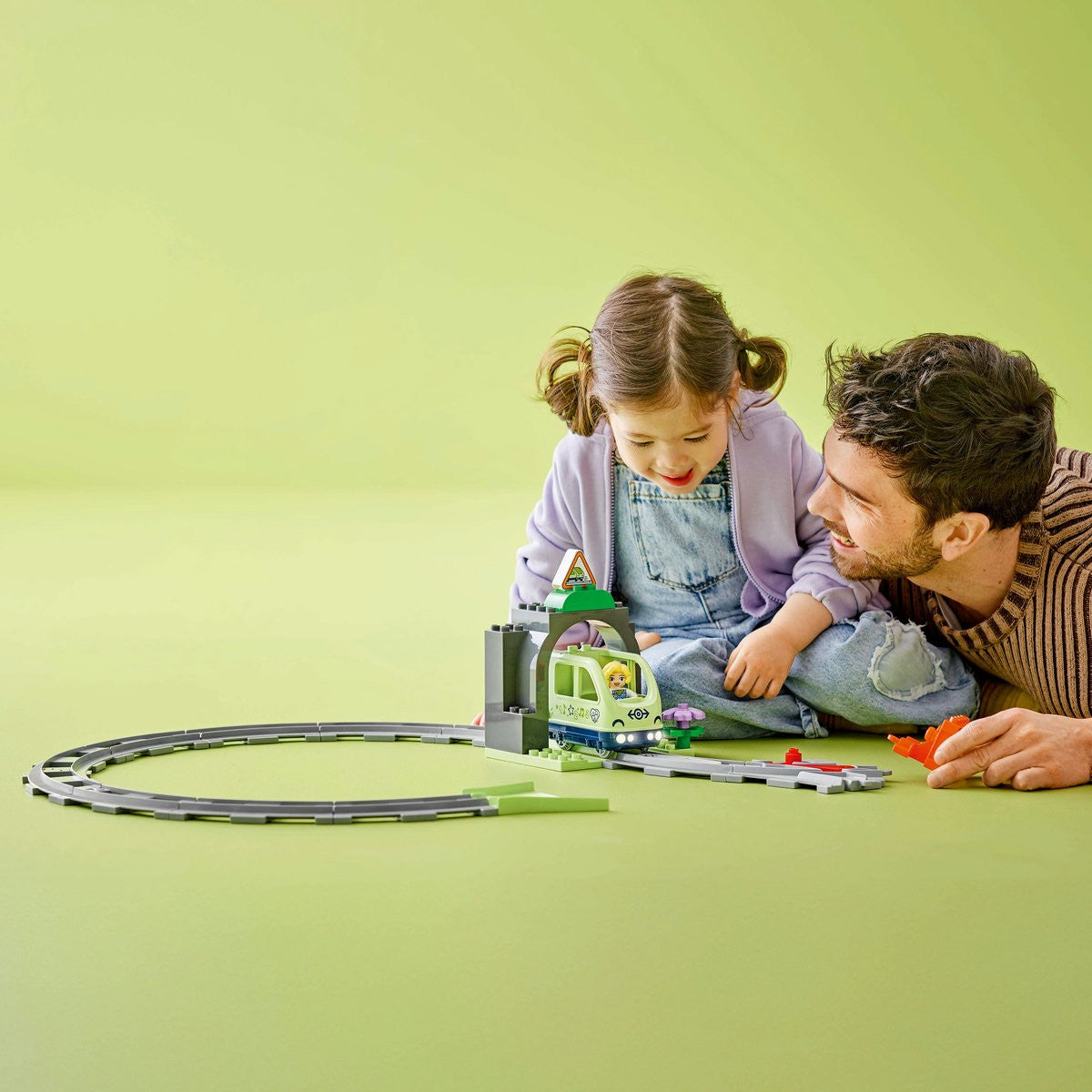 LEGO DUPLO SET DE EXTINDERE TUNEL CU SINE DE CALE FERATA - Imagine 6