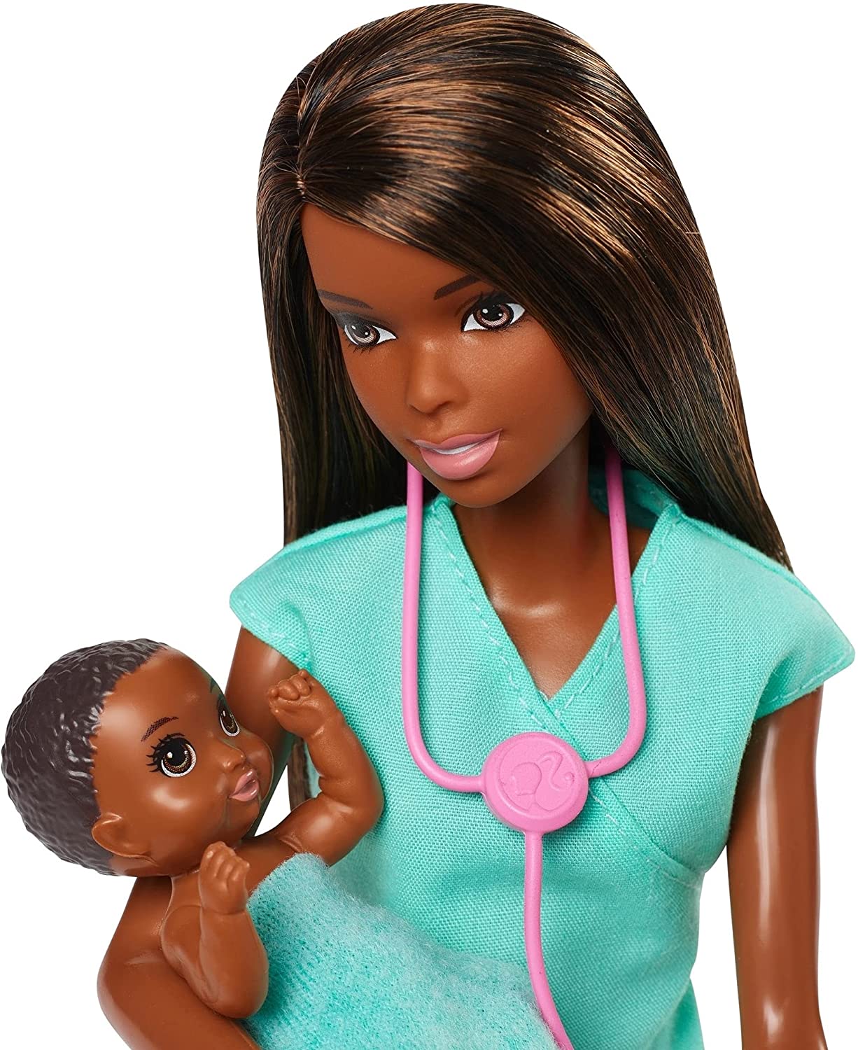BARBIE CARIERE SET CU PAPUSA DOCTOR PEDIATRU [ps:e48570e1-2b8a-47cf-8198-10178b64b766]