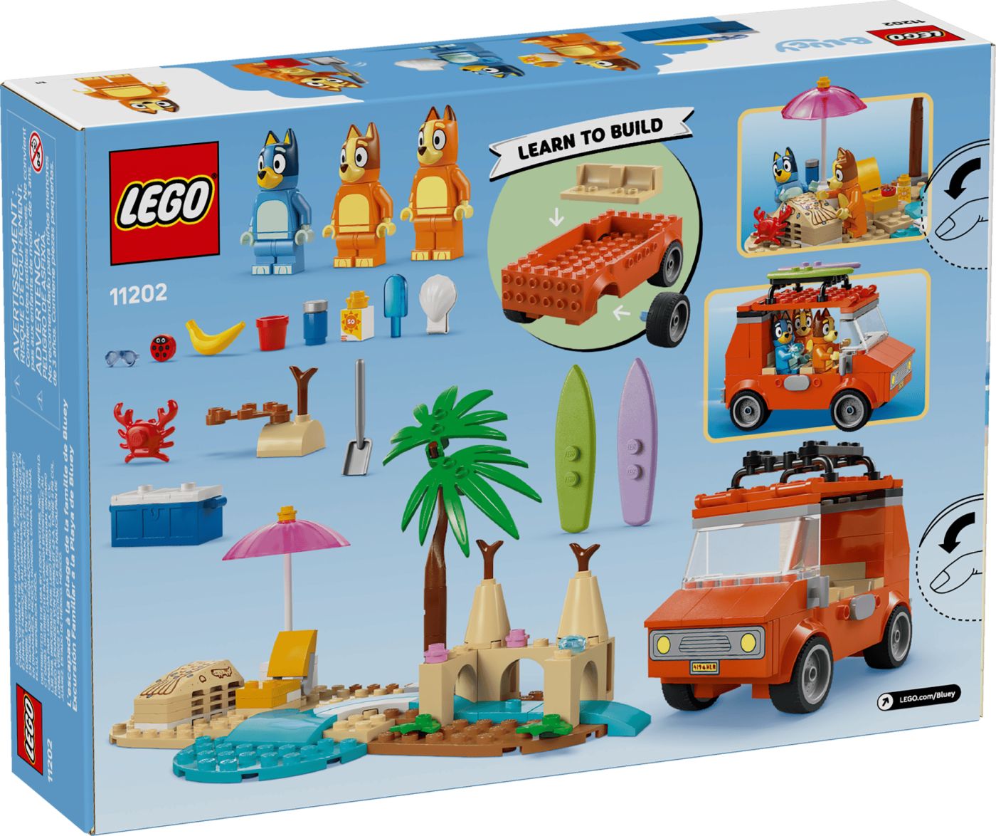 LEGO BLUEY CALATORIA FAMILIEI LUI BLUE CU MASINA LA - Default Title (6) [ps:f42ed51f-410f-4ea1-a685-64da5a57c716]