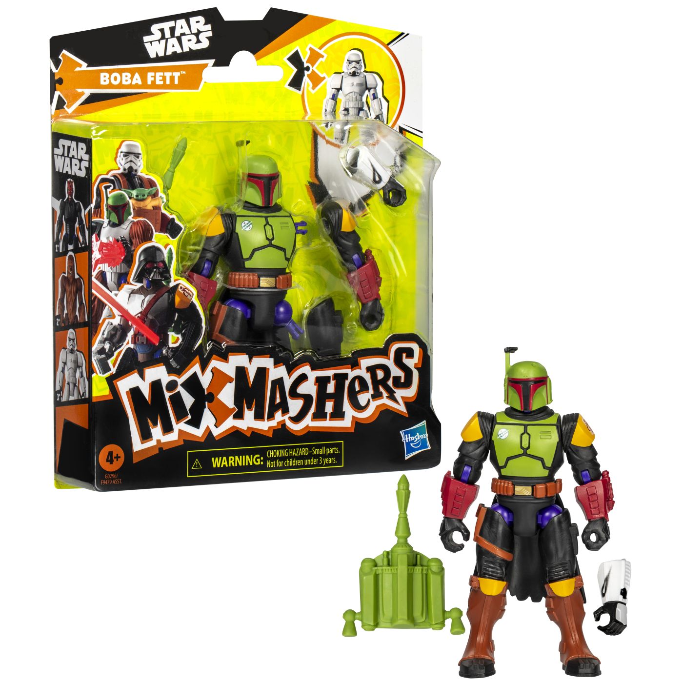 STAR WARS MIX MASHERS SET FIGURINA BOBA FETT 12CM SI - Imagine 8 [ps:13149a0f-bf7b-44bc-9aef-3b7919af1fae]