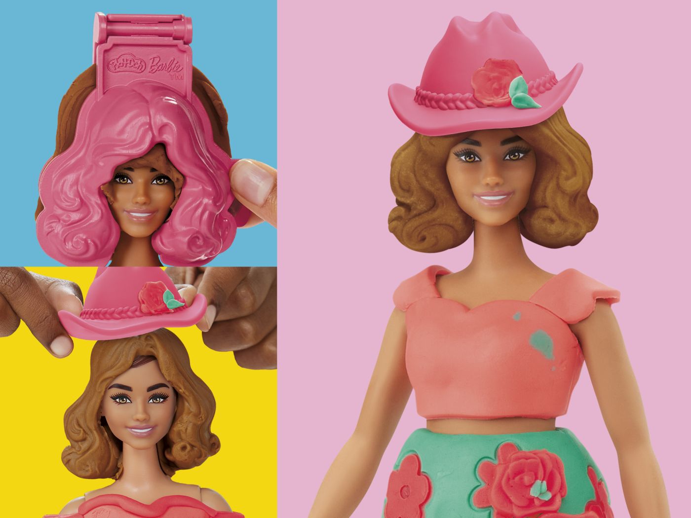 PLAY DOH BARBIE SET PLASTELINA CREATII VESTIMENTARE CU - Imagine 10 [ps:e4124328-ed9f-479b-96e2-17a442fe1942]