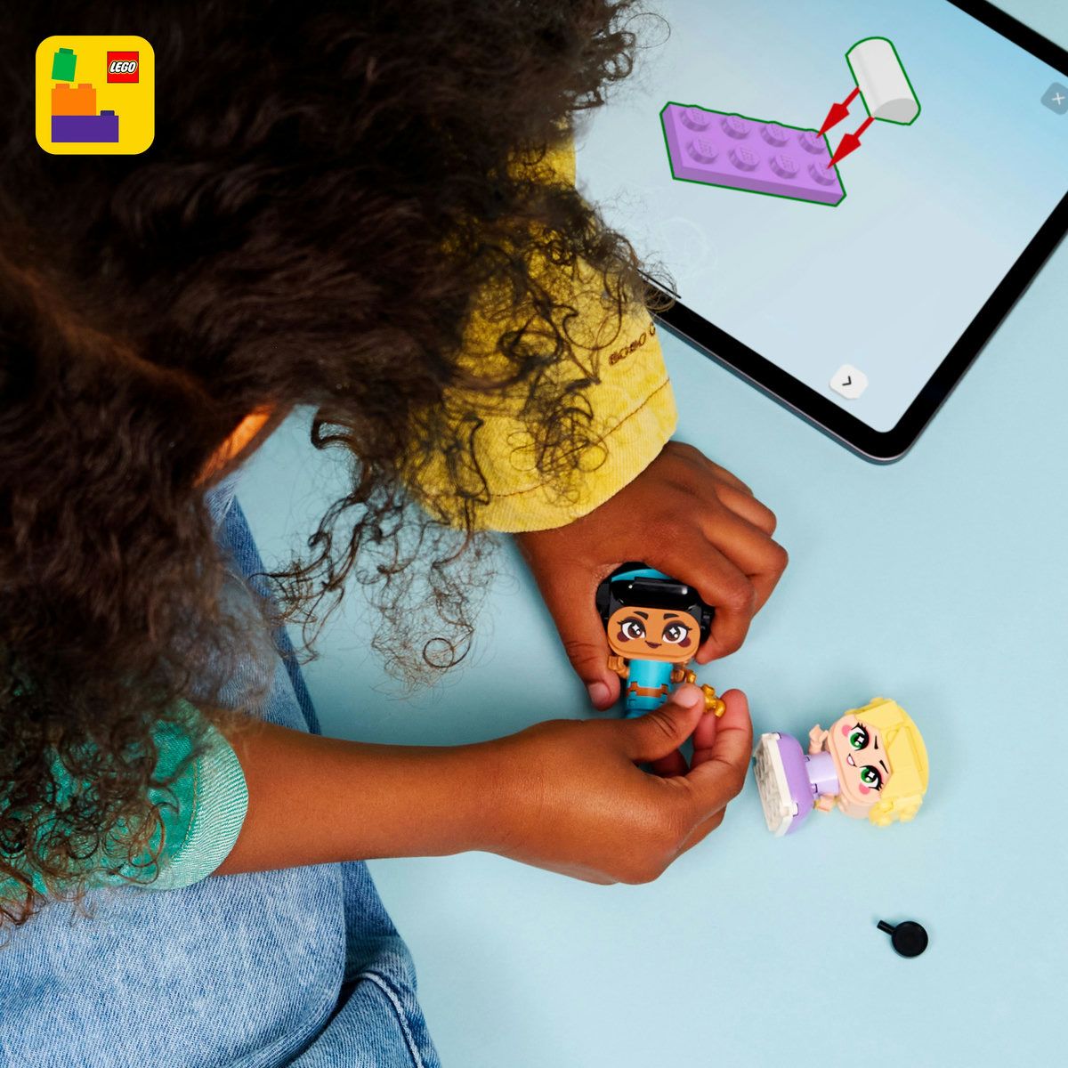 LEGO DISNEY PRINCESS MINIPRINTESELE JASMINE SI RAPUNZEL - Imagine 3 [ps:db9f70e8-f221-4661-aad9-934b261dd1dc]