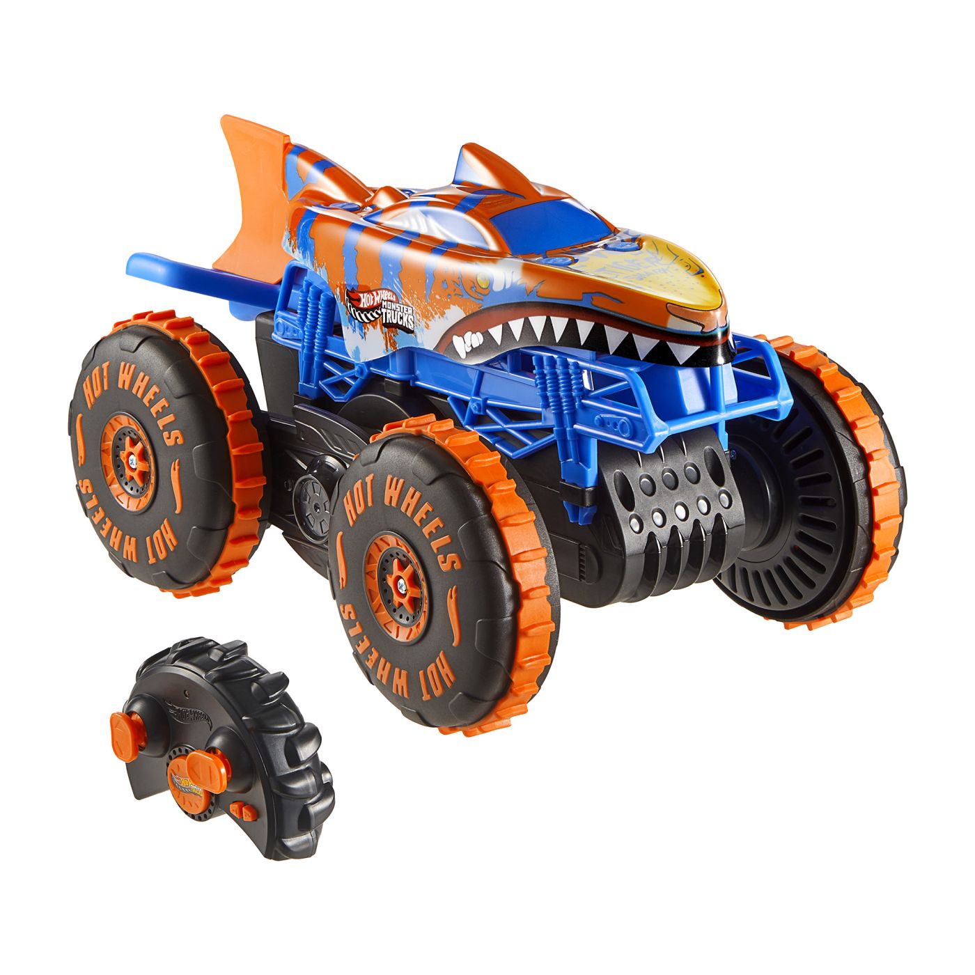 HOT WHEELS MONSTER TRUCK SHARKS VS DINOS MASINA CU - Imagine 2 [ps:b181e920-cc12-4e68-82f9-08fed9277c2f]
