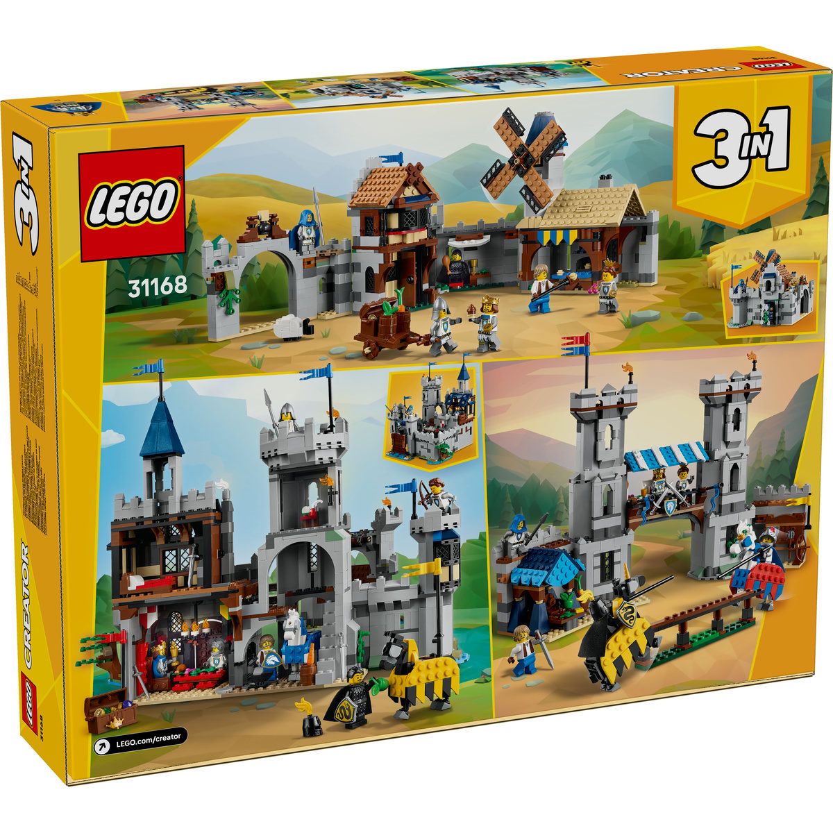 LEGO CREATOR CASTEL MEDIEVAL CU CAI SI CAVALERI 31168 - Imagine 8 [ps:b8ab892e-070d-4edf-995f-df369601facb]