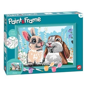 Paint & Frame Colorez cu Numere Cute Bunnies - Jumbo - Default Title (6) [ps:6d332a8b-6658-4681-82fe-1b350e50d870]