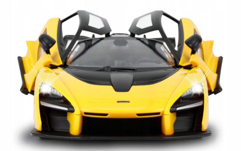 MASINA CU TELECOMANDA McLAREN SENNA GALBEN CU SCARA 1 LA 14 [ps:daa44187-e1e5-42ca-8a35-fec322d6eb7b]