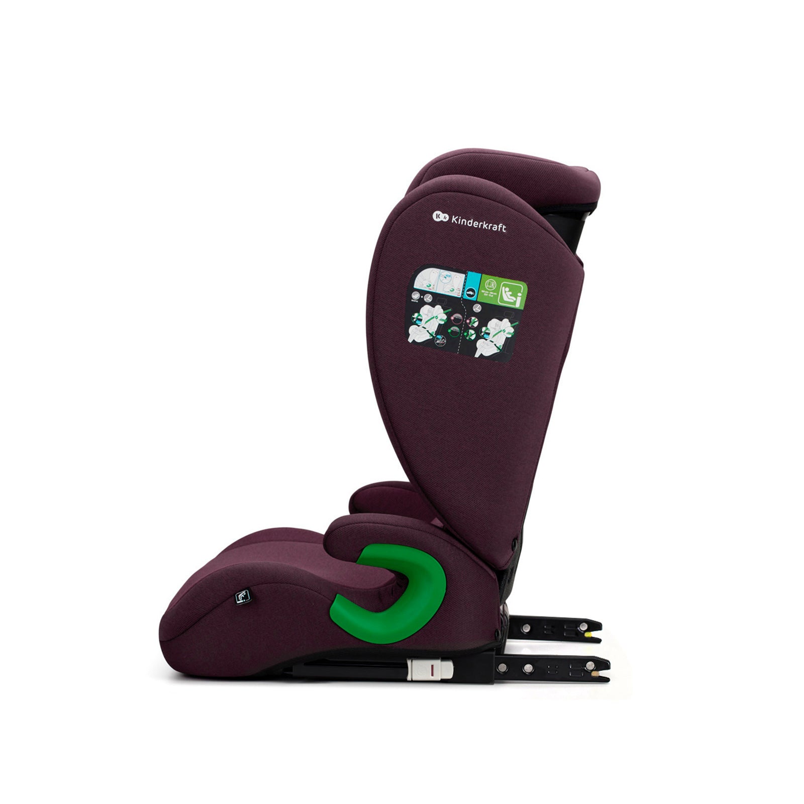 SCAUN AUTO KINDERKRAFT JUNIOR FIX2, I-SIZE 100-150 CM, - Imagine 10 [ps:444e856c-4ce3-4550-93d8-9bfa33e2a46e]