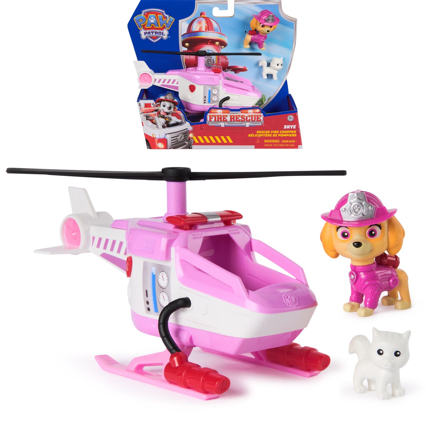 PATRULA CATELUSILOR VEHICUL DE SALVARE MASINA DE POMPIERI SI FIGURINA SKYE [ps:f2c86a7b-d325-4e6a-94e9-b91461673e5f]