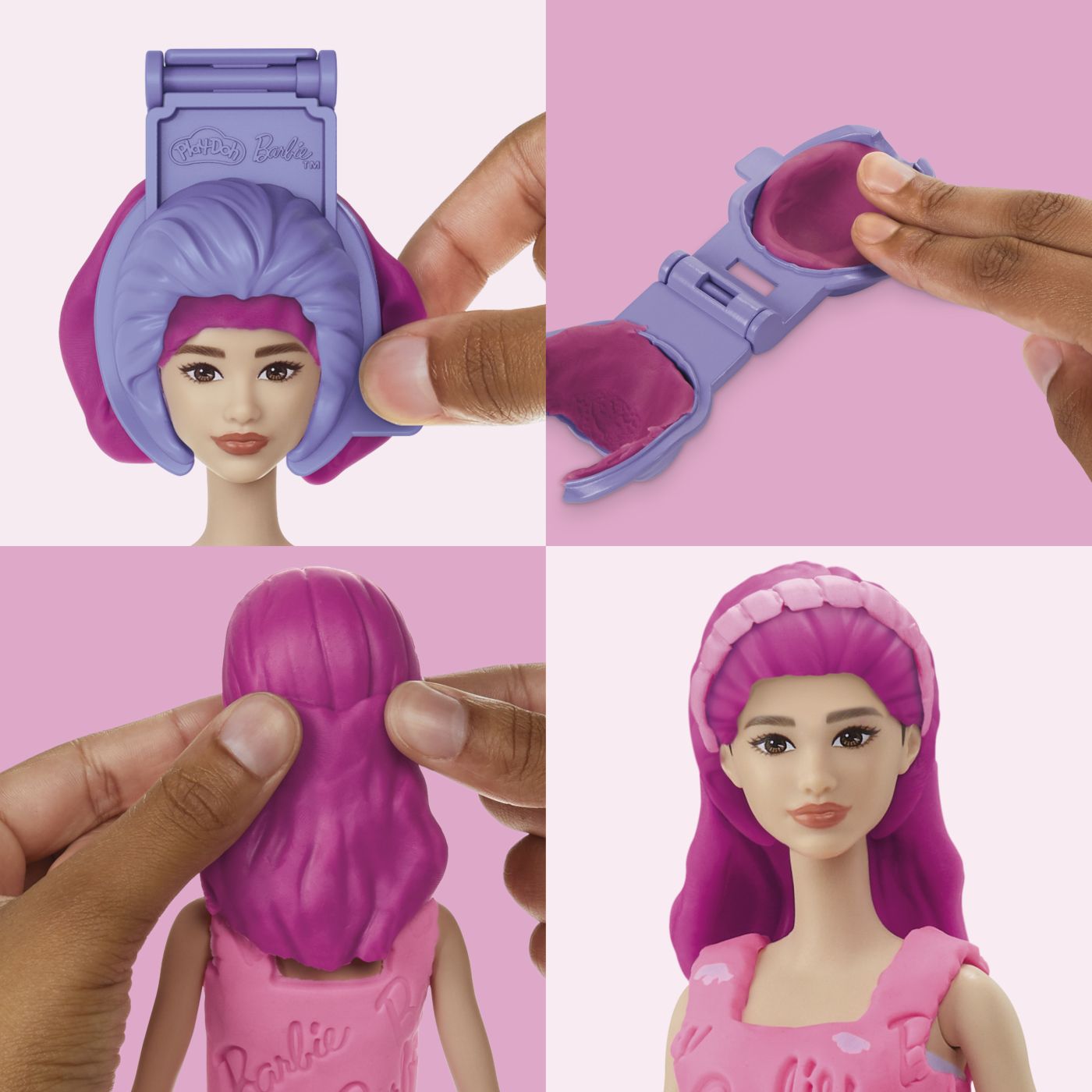 PLAY DOH BARBIE SET PLASTELINA INIMIOARE SI PAR Hasbro - Imagine 9 [ps:be567950-d48f-4648-bc92-c1ebcba92951]