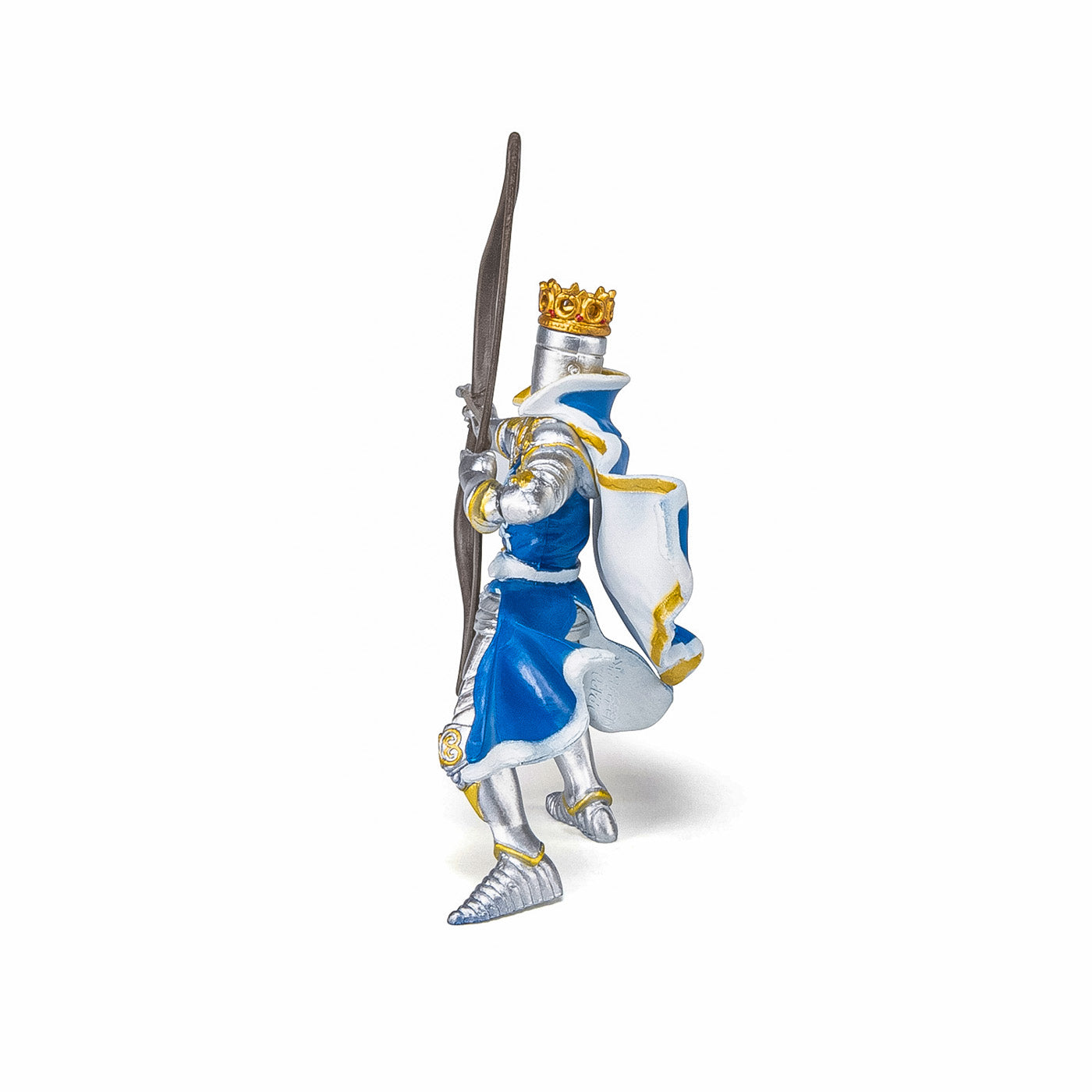 PAPO FIGURINA REGE CU BLAZON DRAGON albastru - Albastru