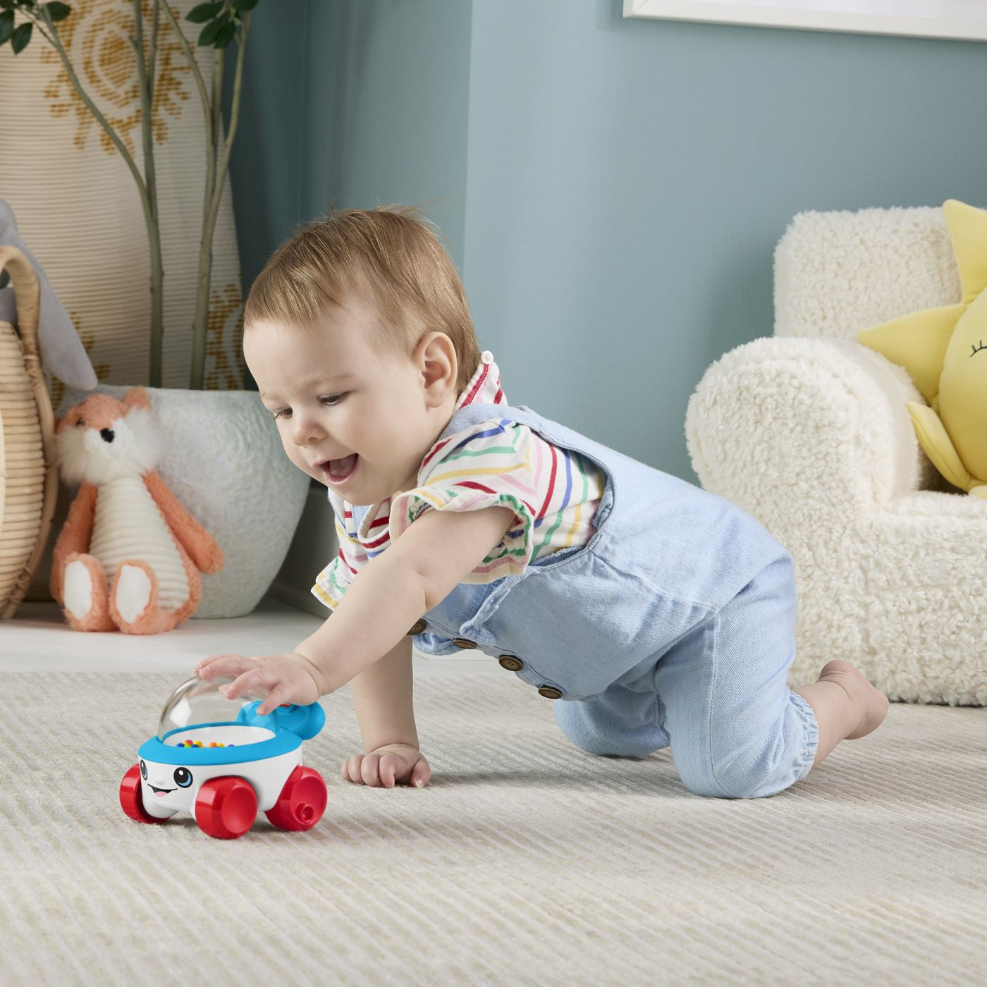 FISHER PRICE JUCARIE DE IMPINS VEHICUL POPCORN CU BILE - Imagine 6