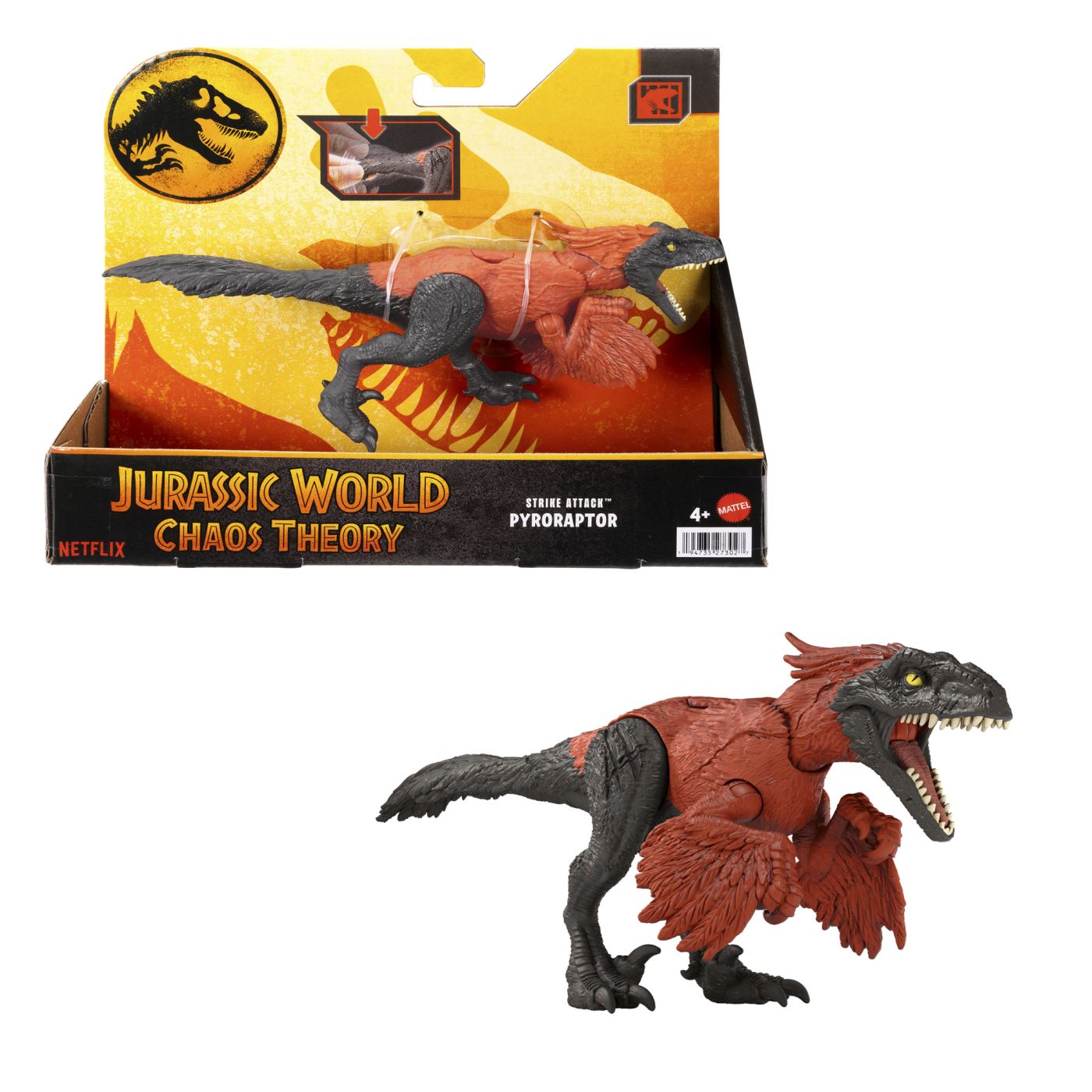 JURASSIC WORLD CHAOS THEORY STRIKE ATTACK DINOZAUR - Pyroraptor (6) [ps:68026368-8376-48ae-89b6-19dc32d0b92c]