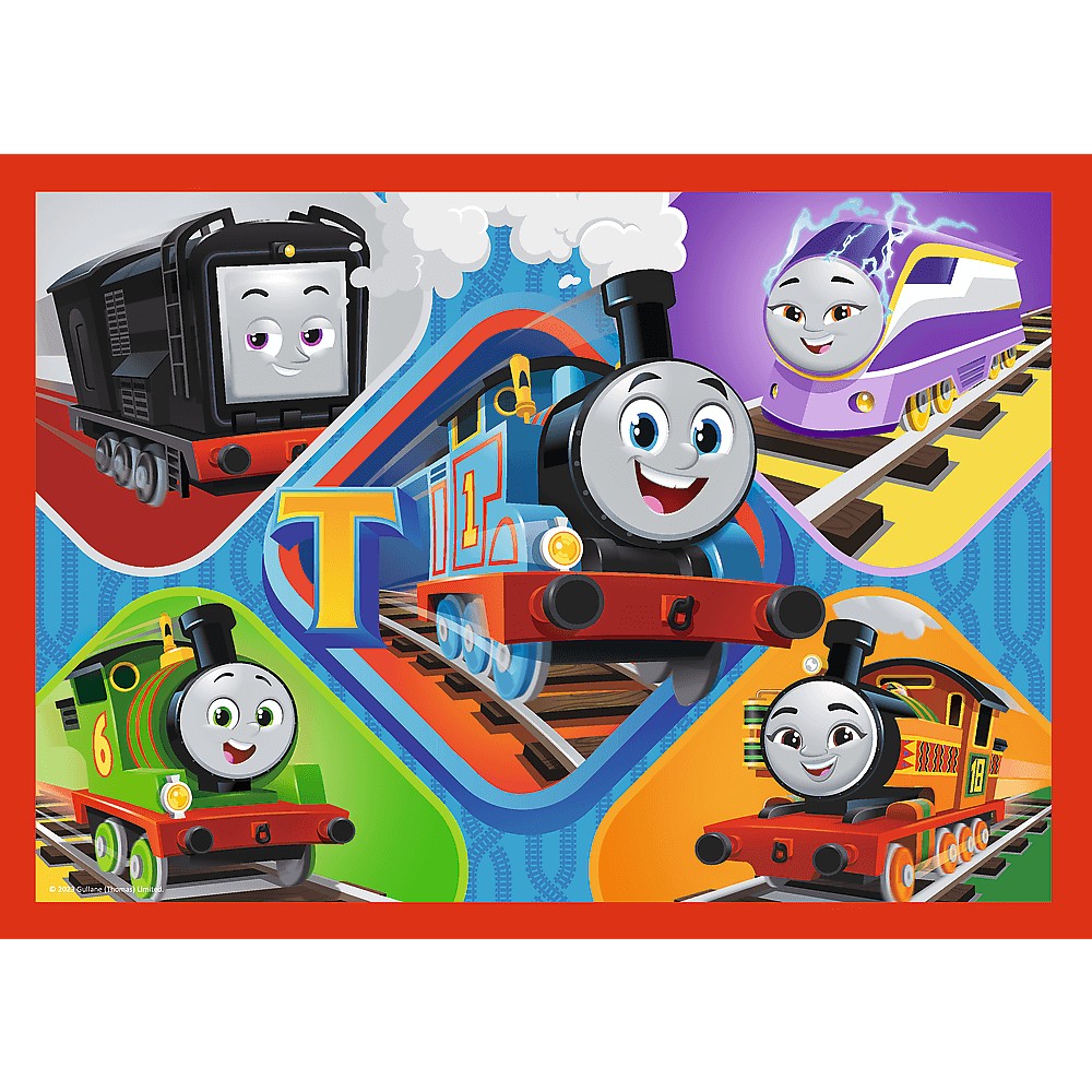 PUZZLE TREFL 4IN1 THOMAS TRENULETELE AMUZANTE - Imagine 2 [ps:857fc90f-810d-4841-bef6-ae76de115237]